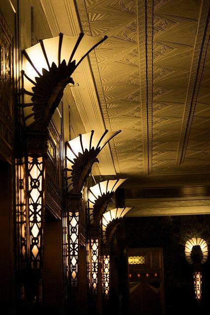 arc deco design corridor