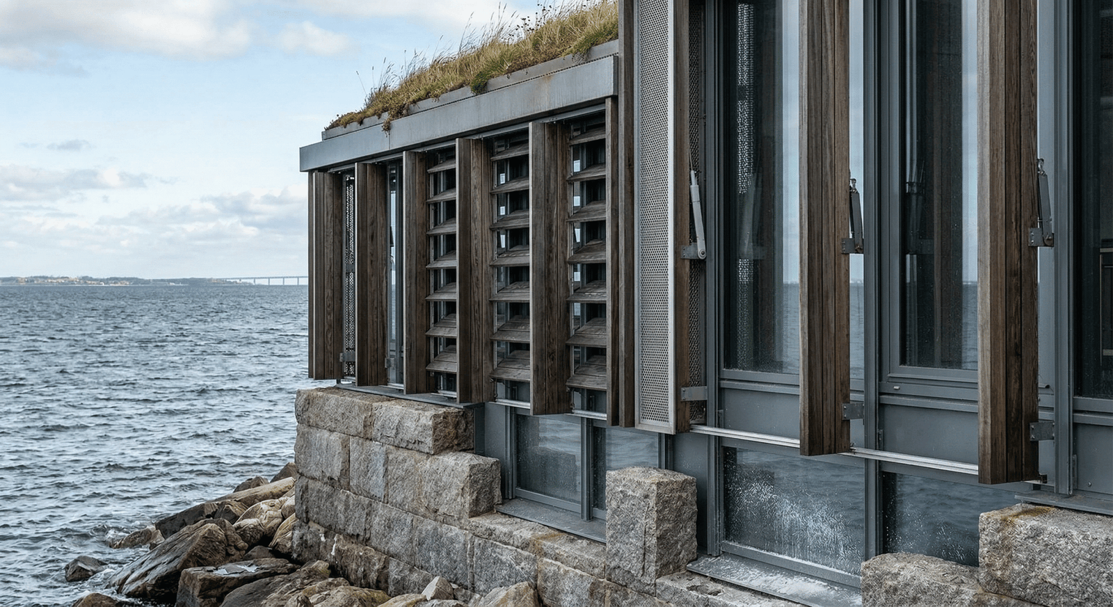 Oresund Maritime Center - Enclosure Detail